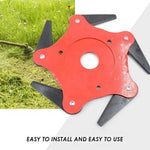 Universal 6-Steel Blades Trimmer Head (For Trimmer or Weed Eater)