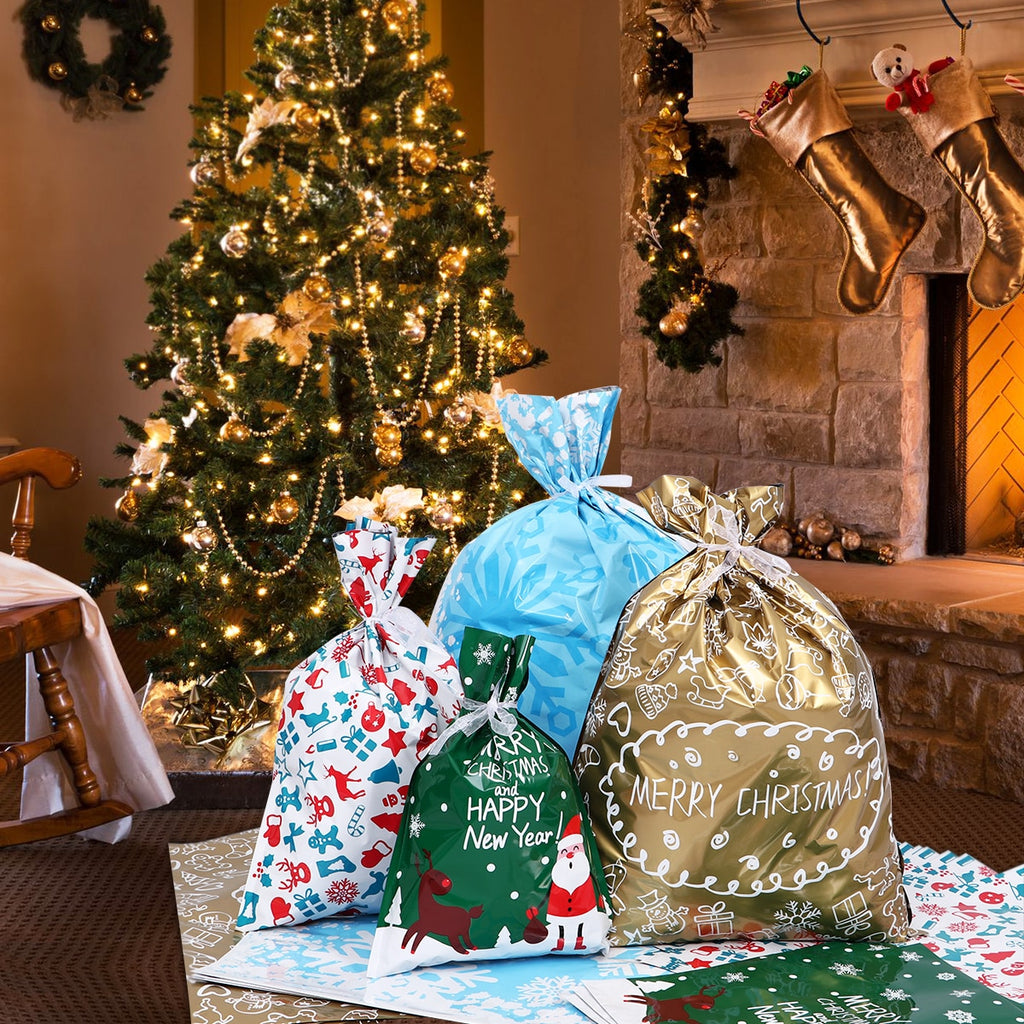Christmas Gift Bags (30pcs/4 sizes) - 30% OFF!