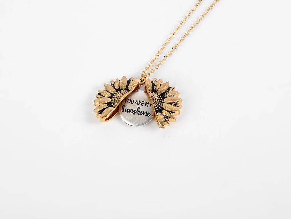 "YOU ARE MY SUNSHINE" Necklace (with FREE Gift Box)