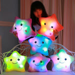 Happy Star Light Up Pillows