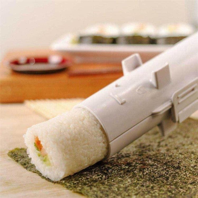 Even you can make sushi with a sushi bazooka