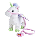 Magic Walking and Singing Unicorn Plush Toy
