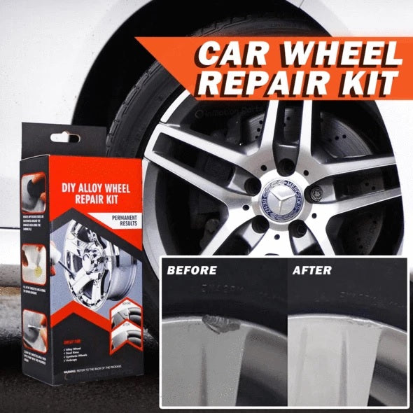 Premium Alloy Wheel Repair Kit - Easy to Use
